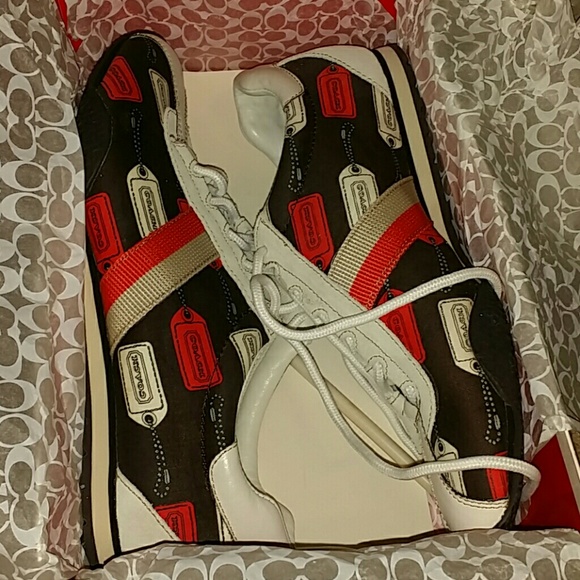 Coach Shoes - Coach Fall Tag Sneakers