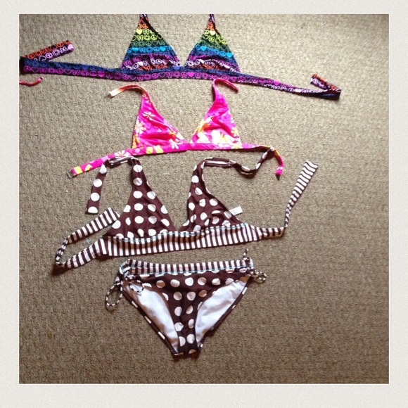 bikini tops, bottoms, & a one piece - Picture 4 of 4