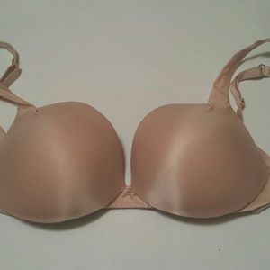 Plunge 34 D Victoria secret bra nude