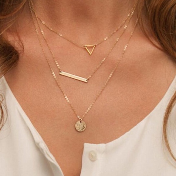 Jewelry - Last Piece  |  Bar Strip Necklace