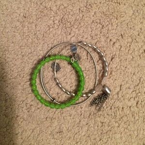 Alex and Ani bracelet set!