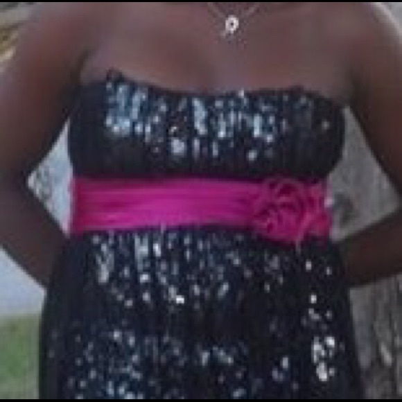 Like New Cocktail Party Dress Sz 7 Young Misses - Picture 4 of 4