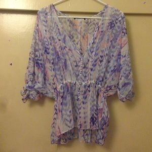 Urban Outfitters Abstract Top