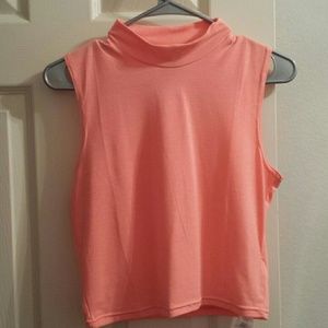Peach Crop Top