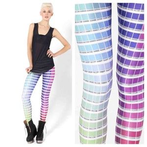 Black Milk Pantone Hex Color Leggings