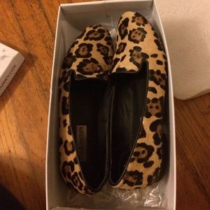 Steve Madden cheetah loafers