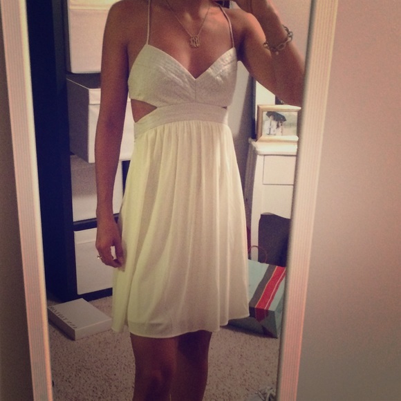 BCBG cutout, short dress