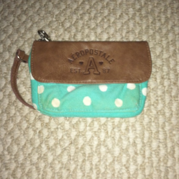 Polka Dot Wristlet