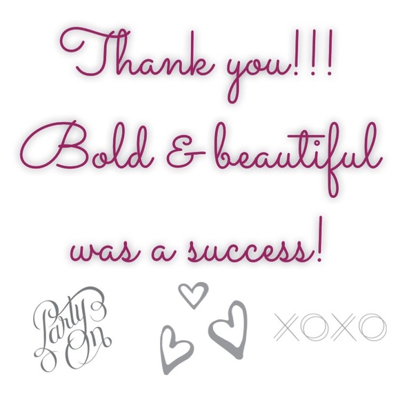 Other - Sunday 5/17! Bold & Beautiful! 😊