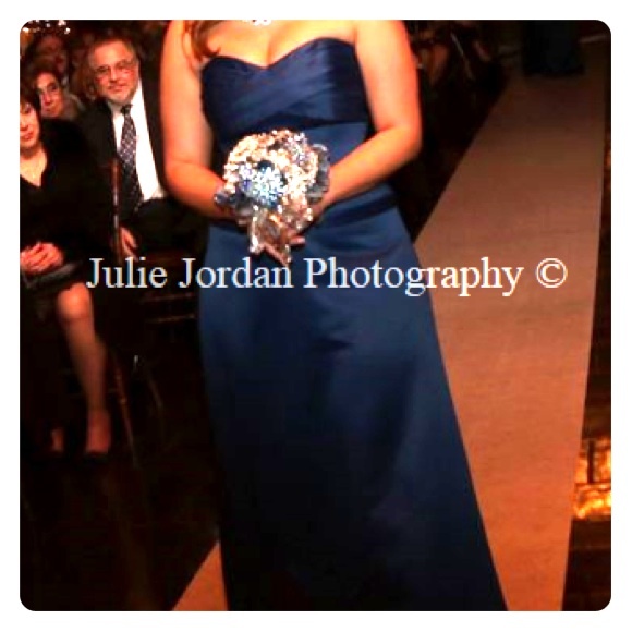Saison Blanche formal dress midnight blue