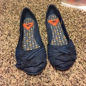 Navy Blue Flats
