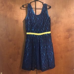Blue Lace Dress