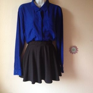 Black skater skirt (only) 💎