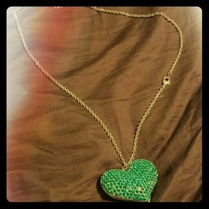 Heart pendent costume jewlery