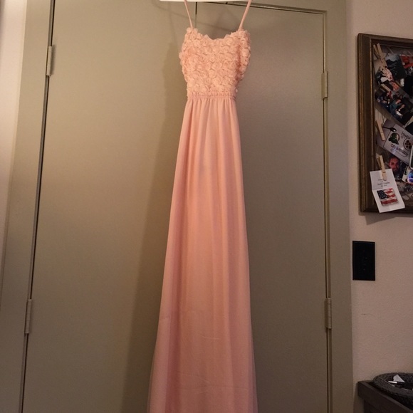 Pale pink Maxi dress