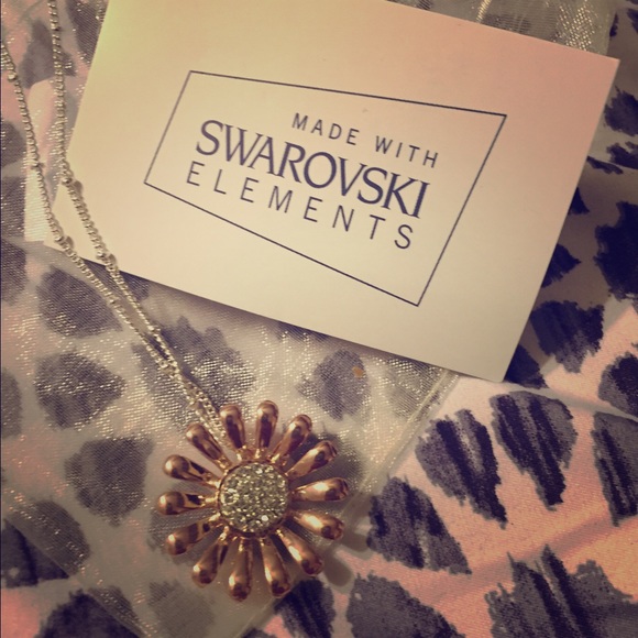 Sunflower necklace