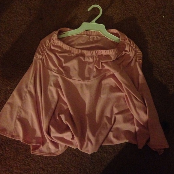 Pink Pulled Dance Skirt