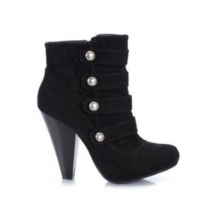 Brenda-27 Military Ankle Booties