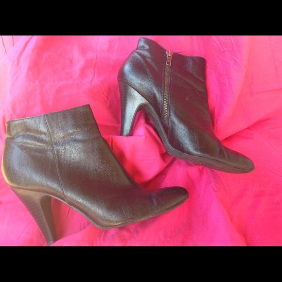 Black H&M booties