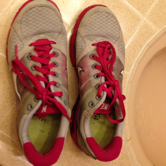 Pink Nike Running Shoes