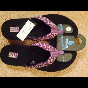 Teva mush Women's size 9 flip flop