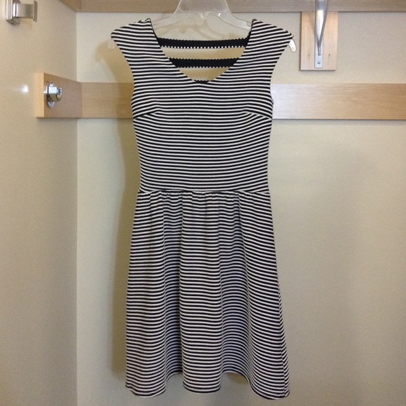 Black and White Dress