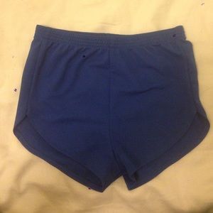 American Apparel Blue Athletic Shorts