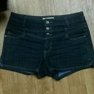 High waisted shorts