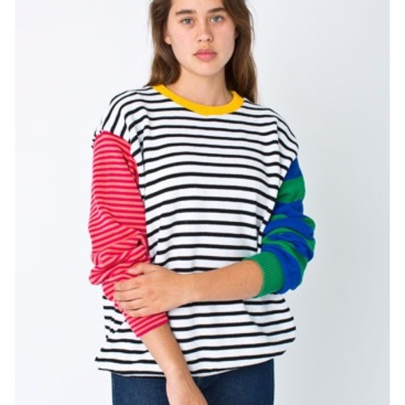 AA unisex stripe sweater