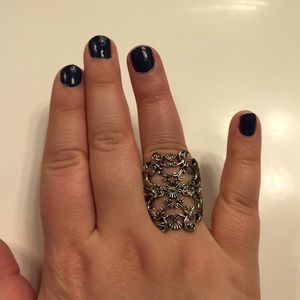 Finger wrap stretch ring