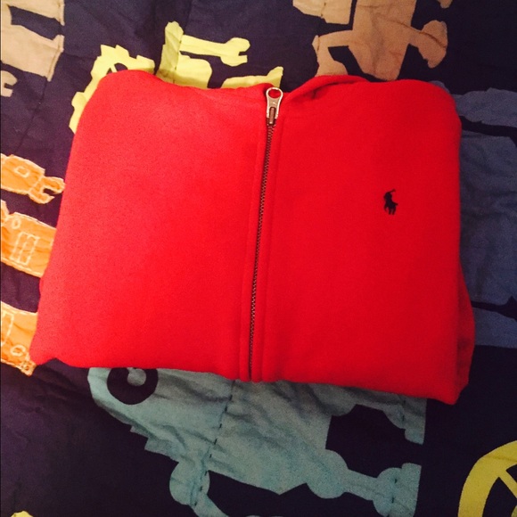 Red hoodie