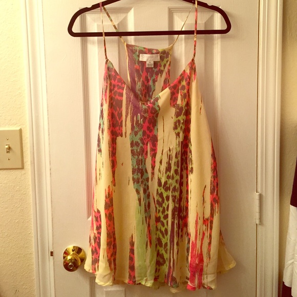 Forever 21 Tops - 3x forever 21 animal print racer back tank