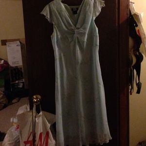 Pretty blue floral dress