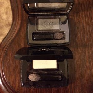 Bundle of 2 Chanel single soft touch eye shadows