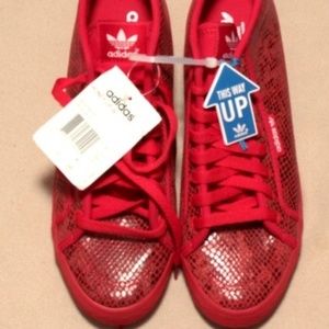 Red Adidas