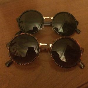 Two pairs of sunglasses