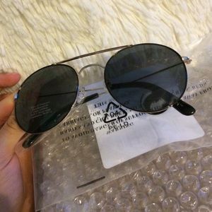 Rounded Aviator Sunglasses