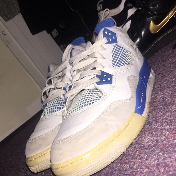 Military 4s jordans