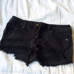Bullhead Denim Co. Black Denim Shorts