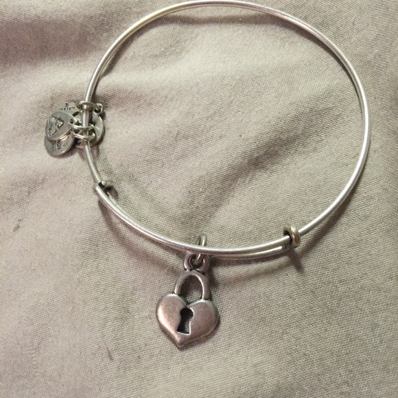 Alex and ani lock in heart