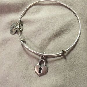 Alex and ani lock in heart