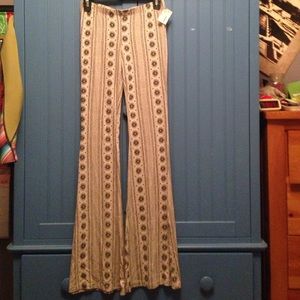 Lira Taupe Farrah Bellbottoms