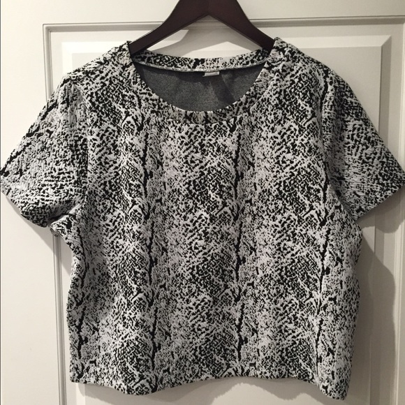 H&M short sleeve top