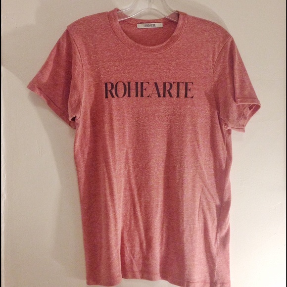 Rodarte "Rohearte" Text T-Shirt