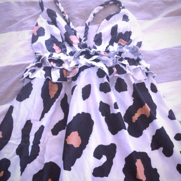 Sabo Skirt Cheetah Leopard Print Dress - Picture 2 of 3