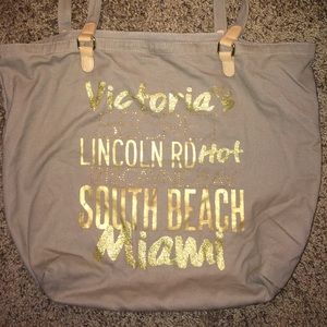 Victoria Secret Canvas Tote