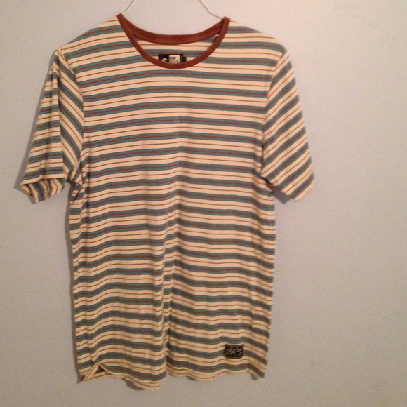 Striped rip curl shirt