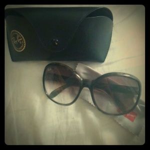 Reduced★100% authentic rayban sunglass: loepard