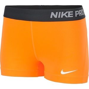 <$26 on Ⓜ️ Women's Nike Pro 3" Shorts orange sz S