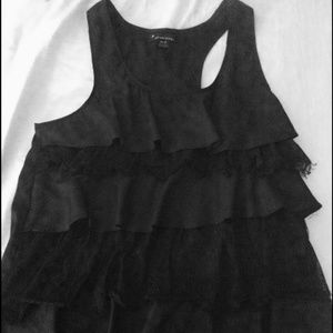 Forever 21 lace top (black)